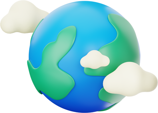 Earth 3D Icon